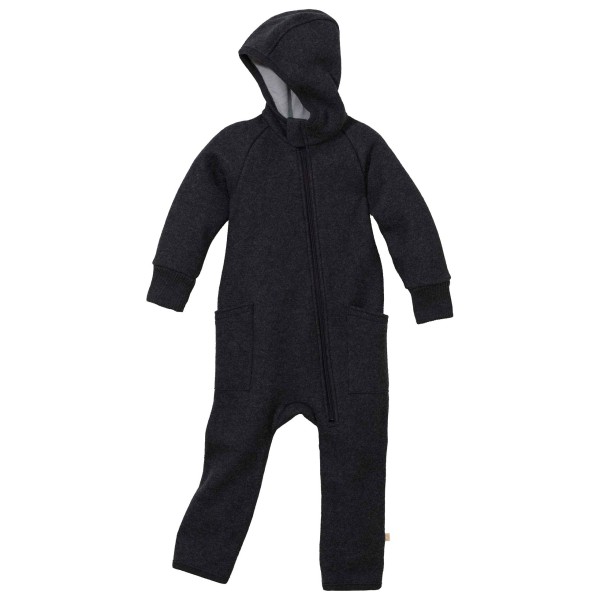 Image of disana - Kid"s Zipp-Overall - Overall Gr 62/68 schwarz'