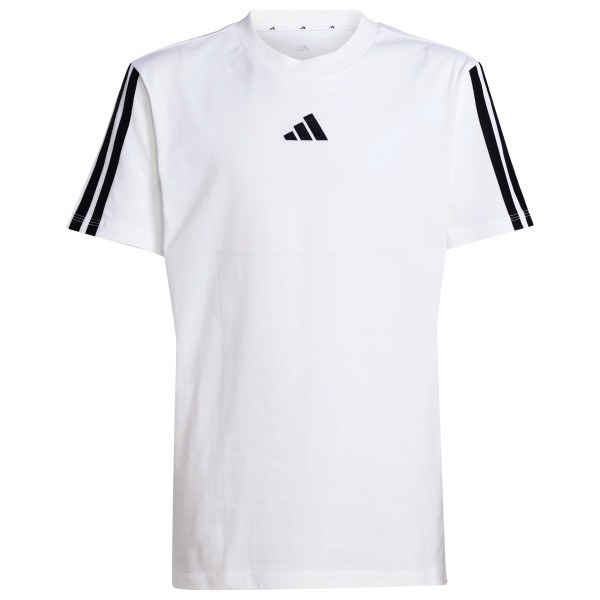 adidas – Kid’s 3 Stripes Tee 160 – T-shirt maat , Wit