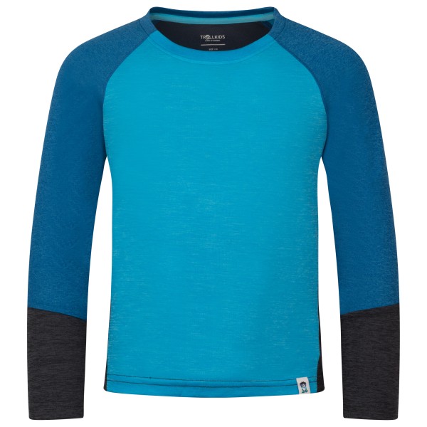 Funktionsshirt Trollkids Seiland Longsleeve Kinder (Gr 116 |blau)