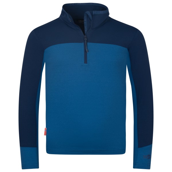 Trollkids - Kid's Steinkjer Shirt - Funktionsshirt Gr 176 blau