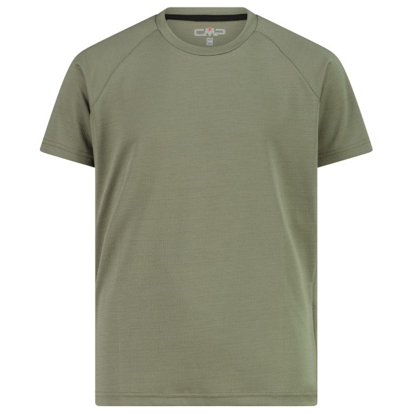 CMP Jacquard T-Shirt Funktionsshirt Kinder (Gr 140 |oliv)