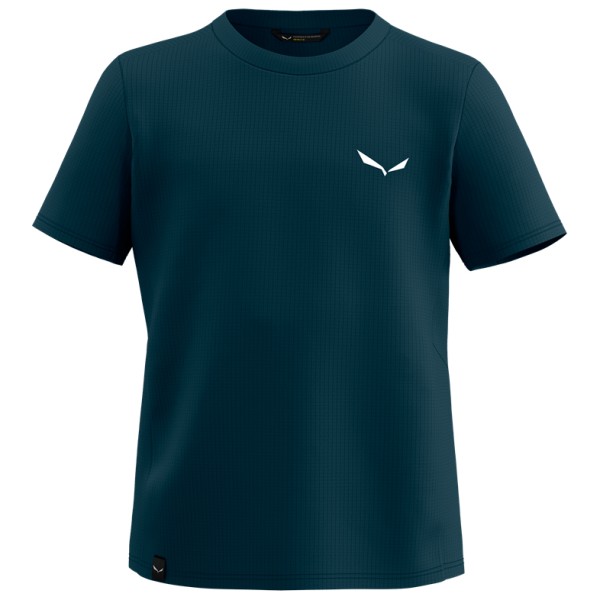 Salewa Puez Dry T-Shirt Funktionsshirt Kinder Wandern (Gr 152 |blau)
