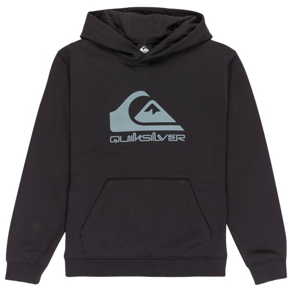Quiksilver - Kid's Comp Logo Hoodie - Hoodie Gr 10 schwarz/grau