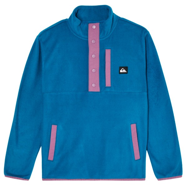 Quiksilver - Kid's No Destination Half Snap - Fleecepullover Gr L - 14 Years blau