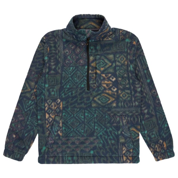 Billabong - Kid's Boundary Mock - Fleecepullover Gr 140 - S blau