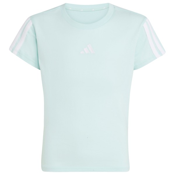 adidas – Girl’s 3-Stripes Tee – T-shirt maat , Grijs