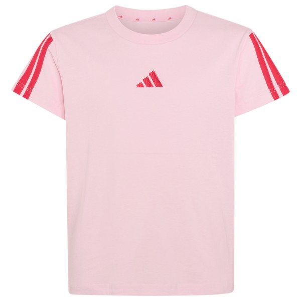 adidas – Girl’s 3-Stripes Tee – T-shirt maat , Roze