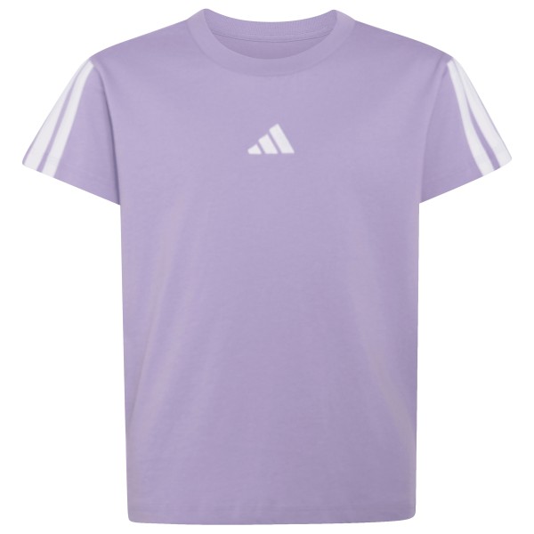 adidas 3-Stripes Tee T-Shirt Kinder Alltag (Gr 164 |lila)