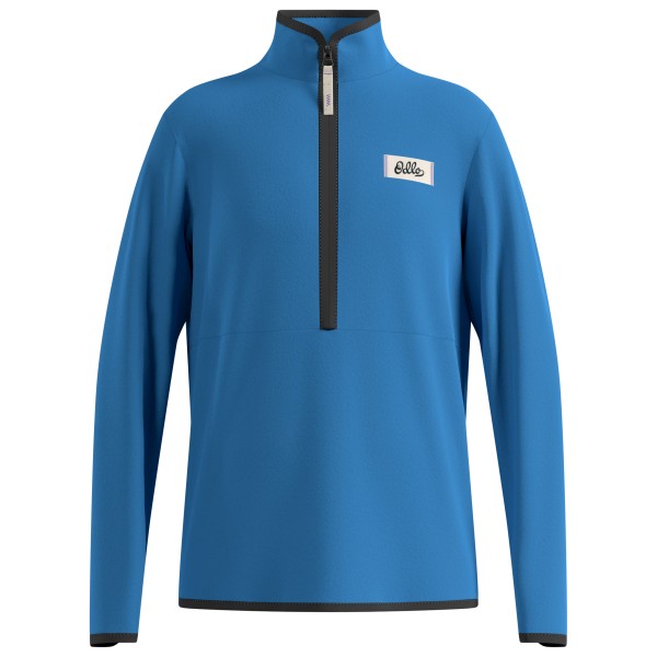 Odlo Kid’s Mid Layer 1/2 Zip Classic Fleece Fleecetrui Blauw