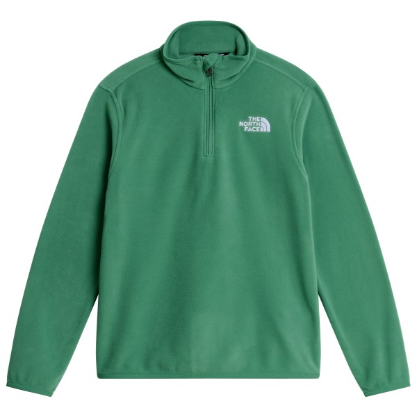 The North Face Teen’s Glacier 1/4 Zip Pullover Fleecetrui Groen