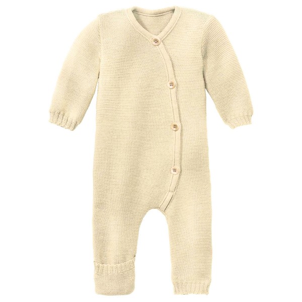 disana - Kid's Strick-Overall - Overall Gr 62/68 beige