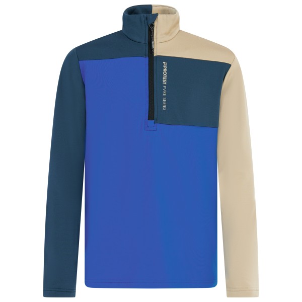 Protest Kid’s PRTMarno 1/4 Zip Active Top Fleecetrui Blauw