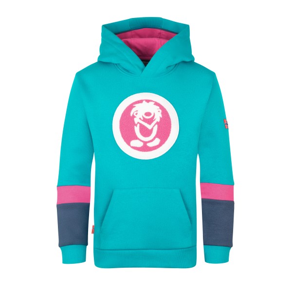 Trollkids Kid’s Troll Sweater XT Hoodie turkoois Turquoise