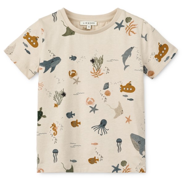 LIEWOOD Apia Printed Shortsleeve T-Shirt T-Shirt Kids (Gr 98-104 |beige)