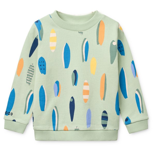 LIEWOOD Thora Printed Sweatshirt Pullover Kinder (Gr 122-128 |grün)