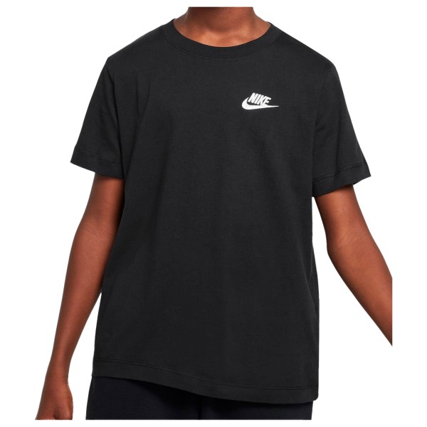 Nike - Big Kid's Sportswear Tee - T-Shirt Gr M schwarz