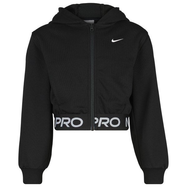 Nike - Girl's NP Dri-Fit Full Zip Fleece Hoody - Hoodie Gr XL schwarz