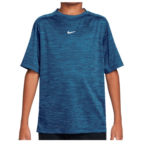 Nike Kid’ Dri-Fit Multi Top LBR Heather T-shirt Blauw
