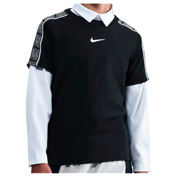 T-Shirt Nike NSW Tee Club+POLY 2 Kinder (Gr M |schwarz)