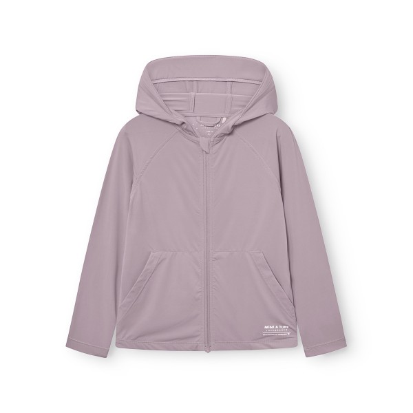 Sweat- & Trainingsjacke Mini A Ture Matdruna UV Skin Hoodie Kinder (Gr 134 - 9 Years |lila)