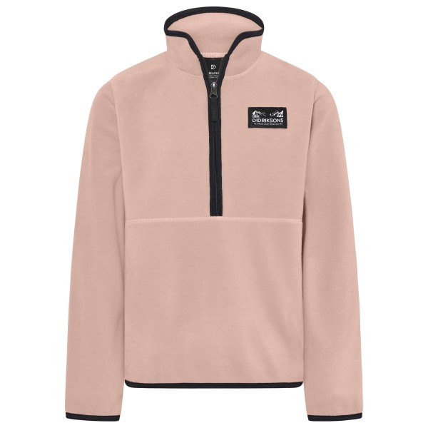 Didriksons Rubi Half Zip Fleecepullover Kinder Wandern (Gr 120 |rosa)