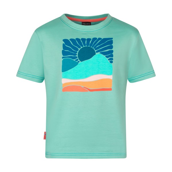 Trollkids Falketind T T-Shirt Kinder (Gr 104 |türkis)