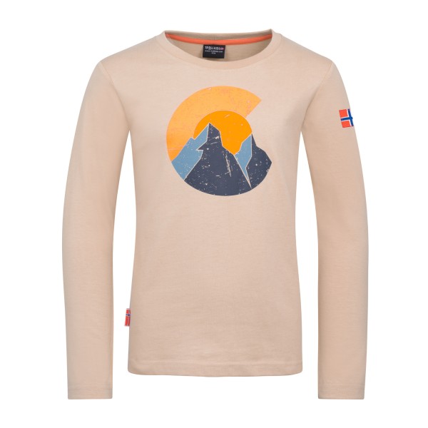 Trollkids Kid’s Halsafjord Longsleeve Longsleeve Beige