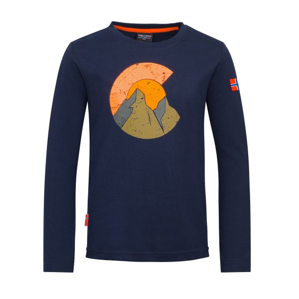 Trollkids - Kid's Halsafjord Longsleeve - Longsleeve Gr 164 blau