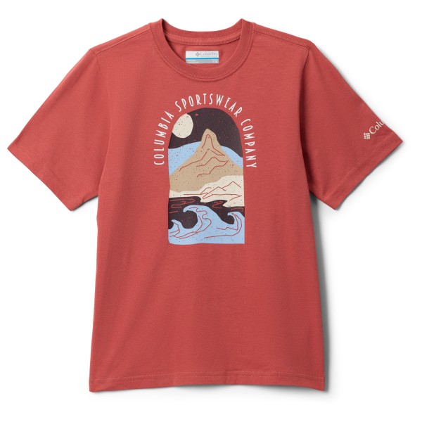 Columbia Valley Creek II S/S Graphic Shirt T-Shirt Kids (Gr S |rot)