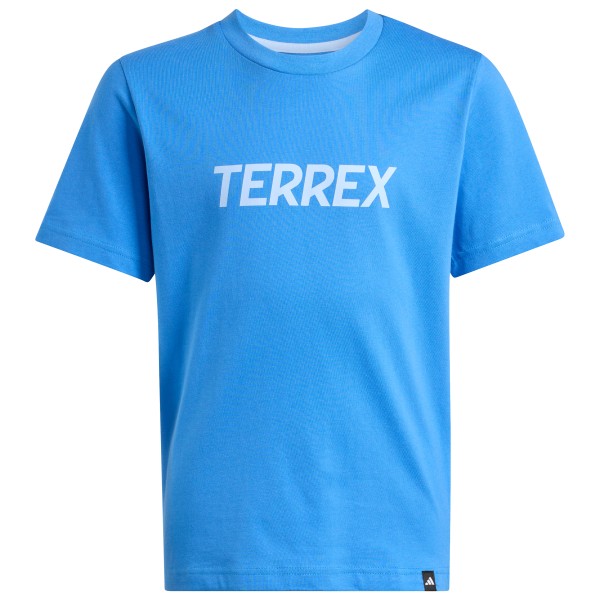 adidas Terrex MT Logo Tee T-Shirt Kinder Alltag (Gr 176 |blau)