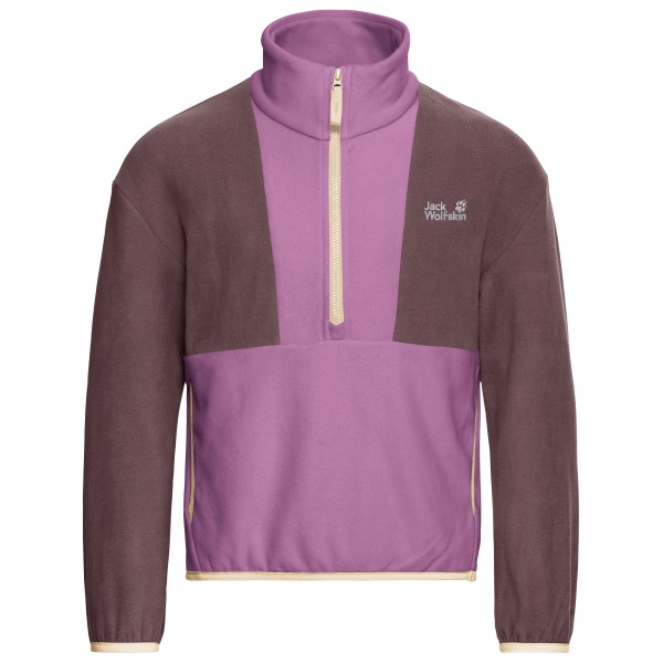 Jack Wolfskin - Kid's Colorblock Taunus Halfzip - Fleecepullover Gr 164 lila