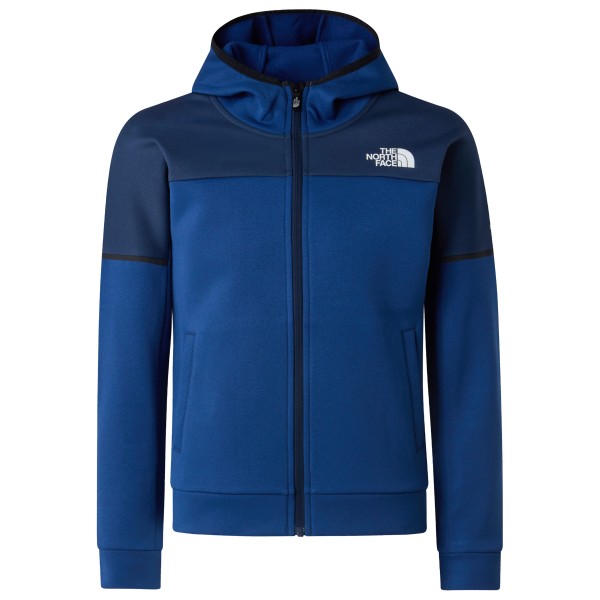 Sweat- & Trainingsjacke The North Face Mountain Athletics Full Zip Hoodie Kinder (Gr M |blau)