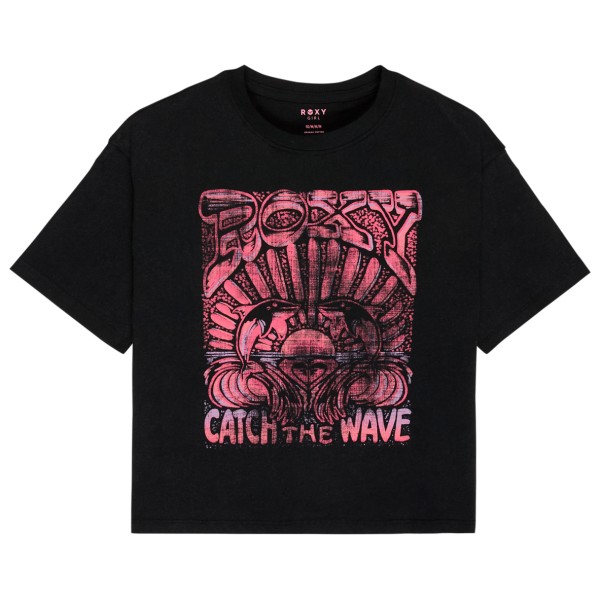 Roxy Daisyloose Season T-Shirt Kinder (Gr 8 Years - S |schwarz)