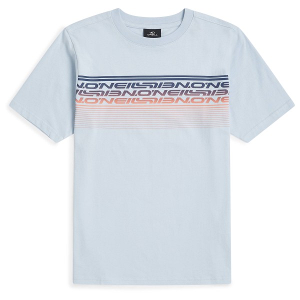 O’Neill – Kid’s Logo Stripe T-Shirt – T-shirt maat , Grijs