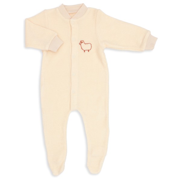 Engel – Kid’s Einteiliger Schlafanzug ‘Kleines Schaf’ – Pyjama maat , Beige