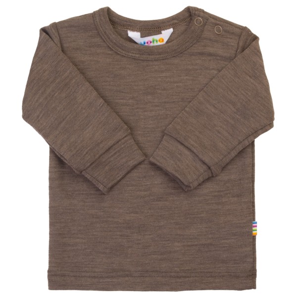 Joha Kid’s Blouse L/S Merino-ondergoed Bruin