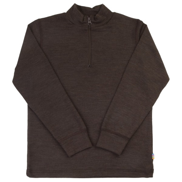Joha Kid’s Blouse with Zip Merino-ondergoed Grijs