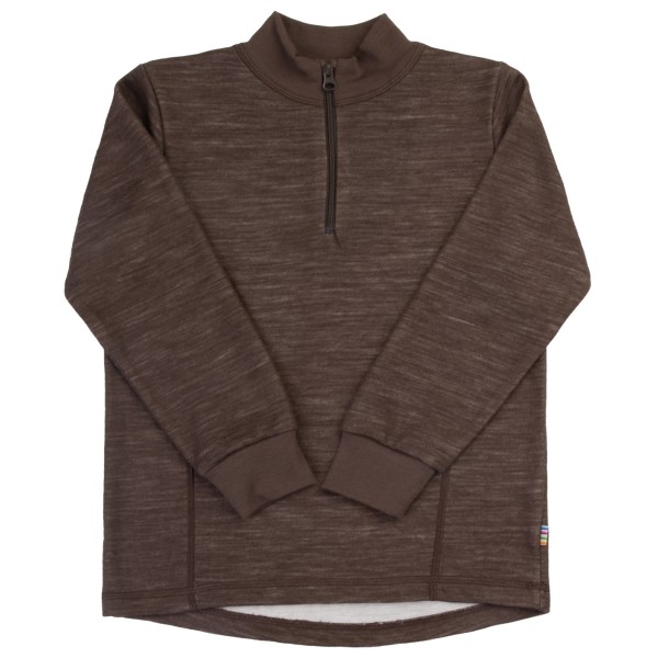 Joha Kid’s Blouse with Zipper Merinotrui Bruin