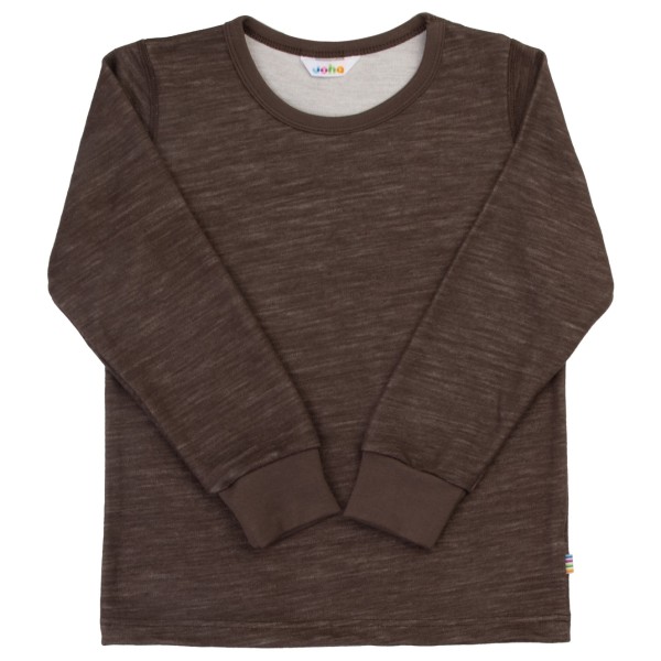 Joha Kid’s L/S Blouse Merino-ondergoed Bruin
