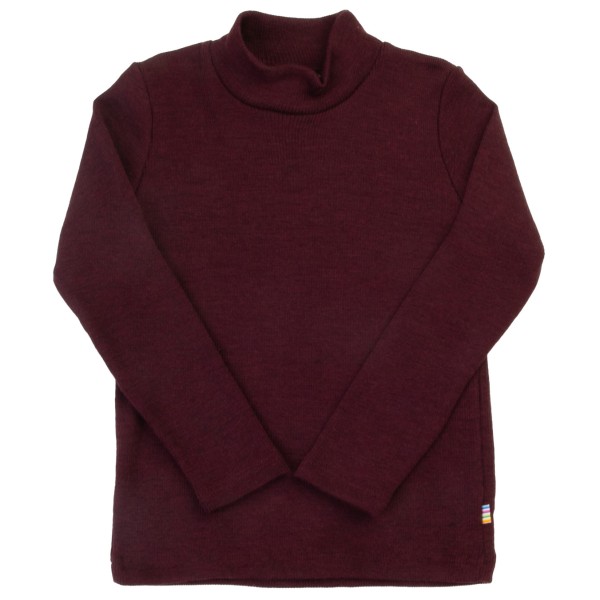 Joha Kid’s Wool Blouse with Neck Merino-ondergoed Rood