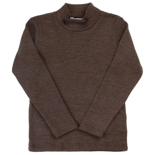 Joha Kid’s Wool Blouse with Neck Merino-ondergoed Bruin