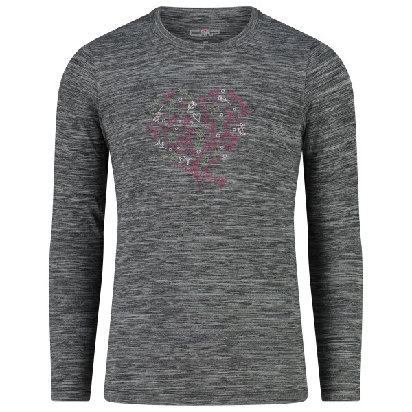 CMP Girl’s T-Shirt 36N2895 Longsleeve Grijs