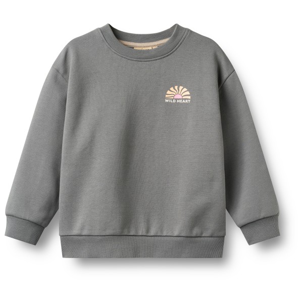 WHEAT Kid’s Sweatshirt L/S Ellis Trui Grijs