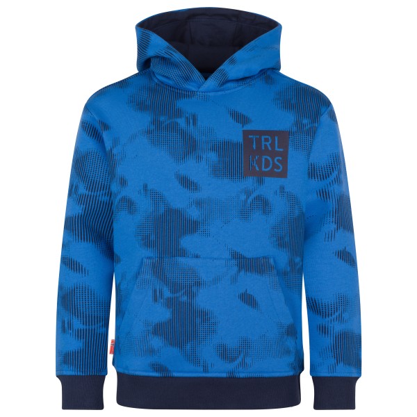 Trollkids Kid’s Lifjell Sweater Hoodie Blauw