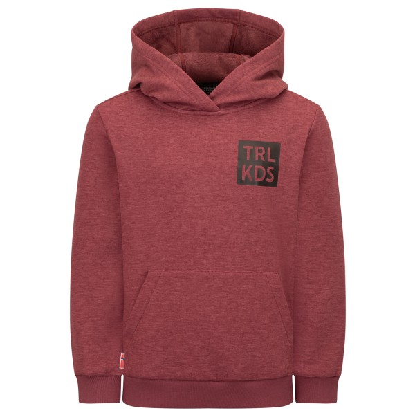 Trollkids Kid’s Rosfjord Sweater Hoodie Rood