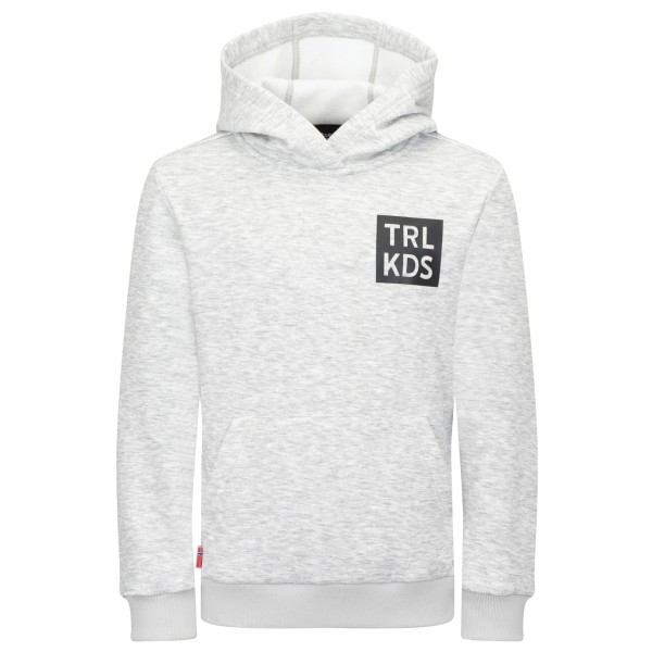 Trollkids Kid’s Rosfjord Sweater Hoodie Wit