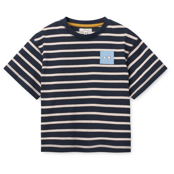 LIEWOOD – Kid’s Tyler Stripe S/S – T-shirt maat , / Grijs