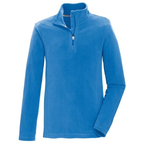 killtec Boy’s Ksw 139 Fleece Shirt Fleecetrui Blauw