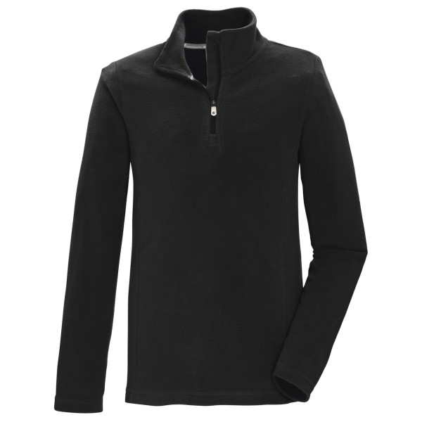 killtec Boy’s Ksw 139 Fleece Shirt Fleecetrui Zwart