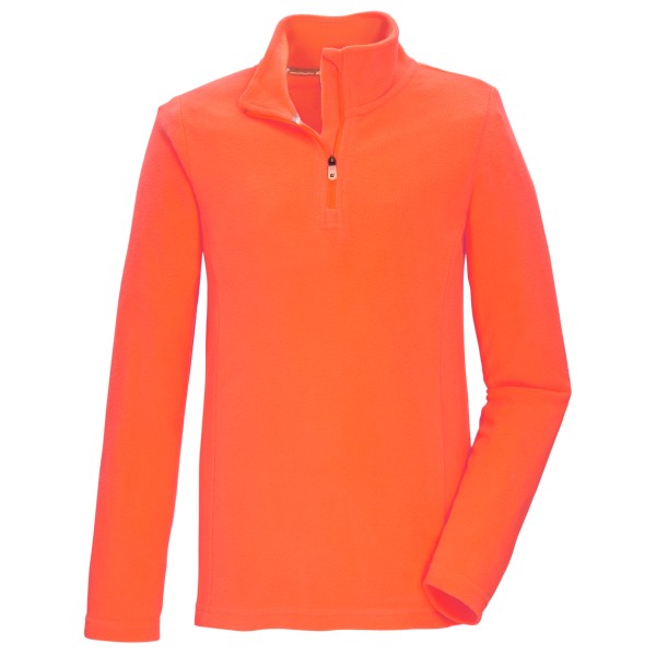 killtec Boy’s Ksw 139 Fleece Shirt Fleecetrui Oranje